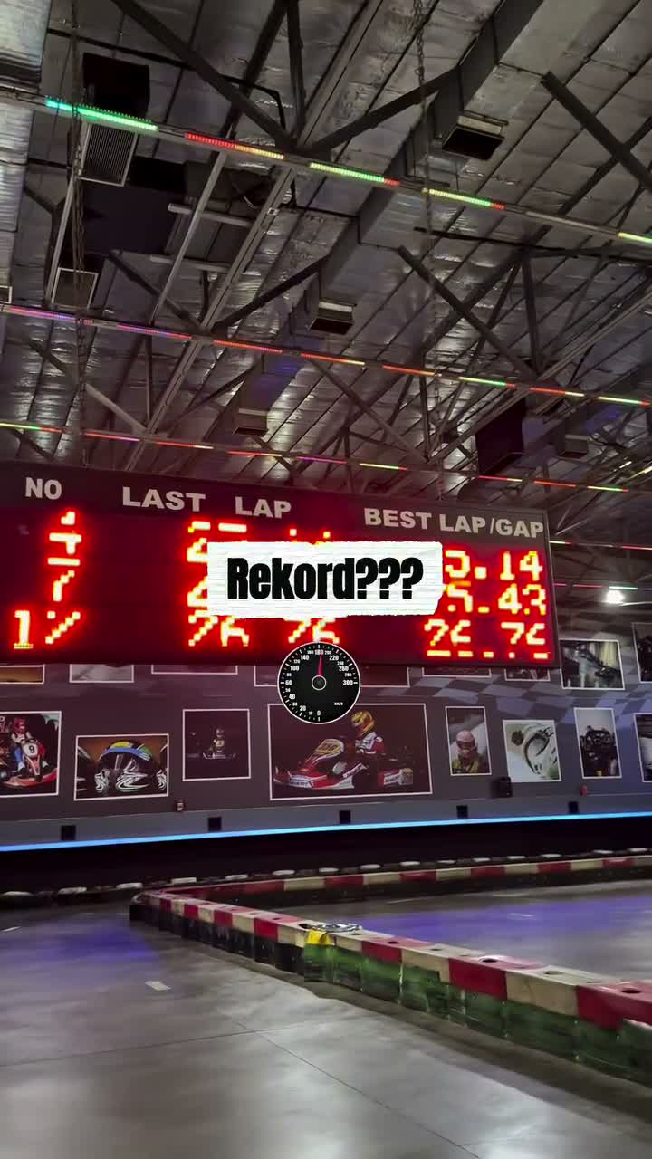 Karting sessiyası — 10 dəqiqə